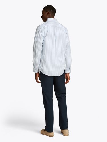TOMMY HILFIGER FLEX POPLIN BOLD STRIPE RF SHIRT