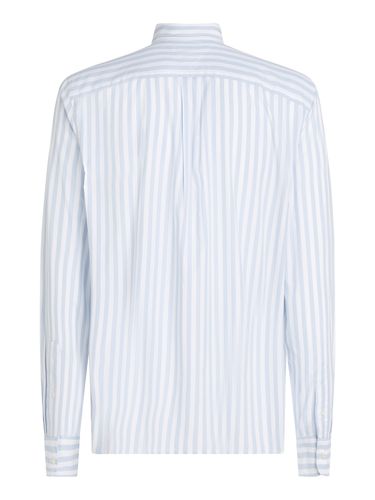 TOMMY HILFIGER FLEX POPLIN BOLD STRIPE RF SHIRT