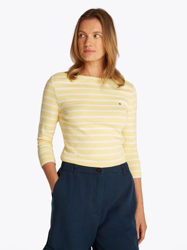 TOMMY HILFIGER SLIM CODY BOAT-NK 3/4SLV
