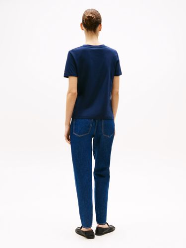 TOMMY HILFIGER REG CORP LOGO C-NK SS