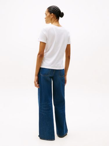 TOMMY HILFIGER REG CORP LOGO C-NK SS