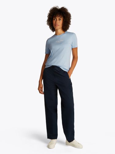 TOMMY HILFIGER REG SCRIPT C-NK TEE SS