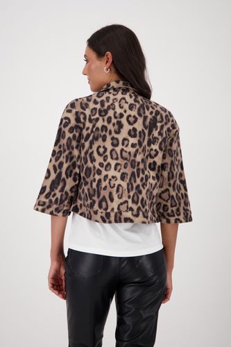 MONARI Jacke, cinnamon gemustert