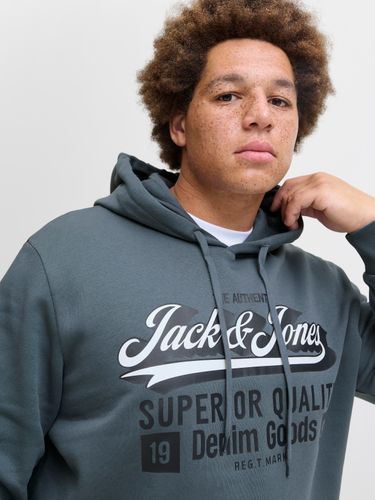 JACK & JONES JJELOGO SWEAT HOOD 2 COL 25/26 NOOS PLS
