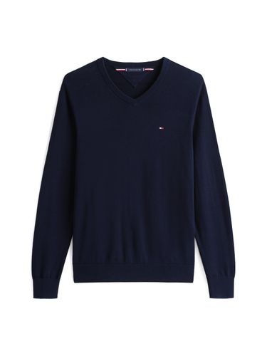 TOMMY HILFIGER ESSENTIAL COTTON V NECK
