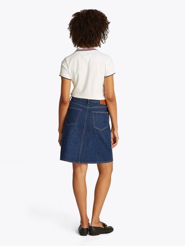 TOMMY HILFIGER DNM KNEE STRAIGHT SKIRT RW ACE