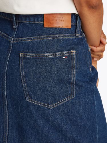 TOMMY HILFIGER DNM KNEE STRAIGHT SKIRT RW ACE