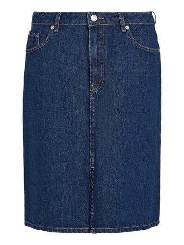 TOMMY HILFIGER DNM KNEE STRAIGHT SKIRT RW ACE
