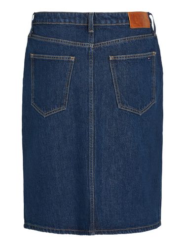 TOMMY HILFIGER DNM KNEE STRAIGHT SKIRT RW ACE