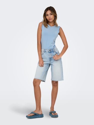 ONLY ONL30 AIAH S/L FRILL TOP CS JRS