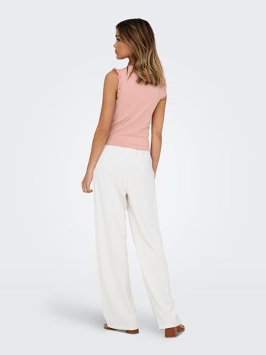 ONLY ONL30 AIAH S/L FRILL TOP CS JRS