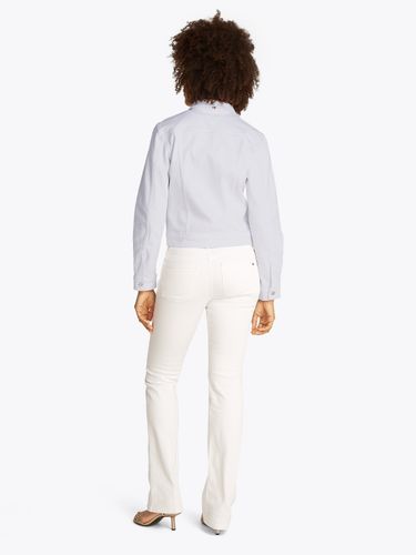 TOMMY HILFIGER DNM SLIM JACKET WHITE