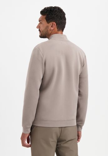 NO EXCESS Sweater Full Zipper Pique Bomber