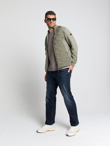 NO EXCESS Jacket Short Fit Sealed Knitted Mix