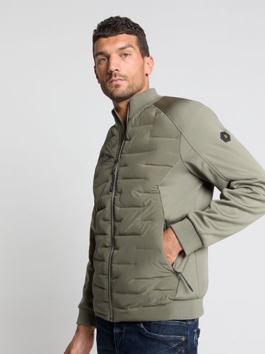 NO EXCESS Jacket Short Fit Sealed Knitted Mix