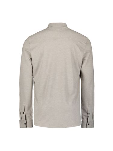 NO EXCESS Shirt Jersey Melange Stretch