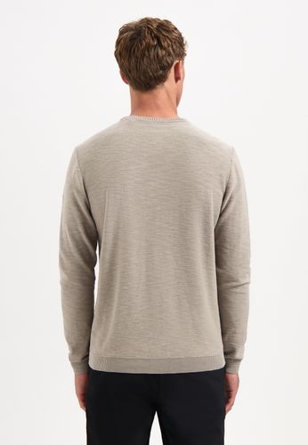 NO EXCESS Pullover Crewneck Garment Dyed + Stone Washed