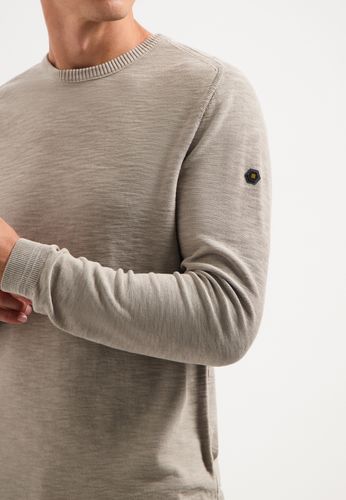 NO EXCESS Pullover Crewneck Garment Dyed + Stone Washed