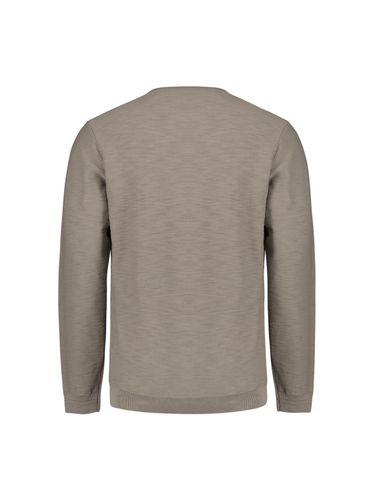 NO EXCESS Pullover Crewneck Garment Dyed + Stone Washed