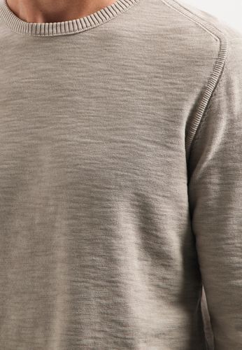 NO EXCESS Pullover Crewneck Garment Dyed + Stone Washed