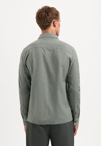 NO EXCESS Shirt Jersey Melange Stretch