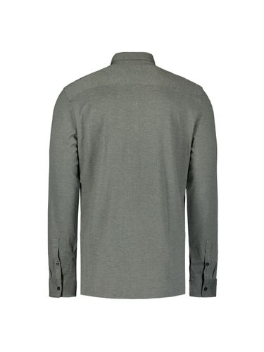 NO EXCESS Shirt Jersey Melange Stretch