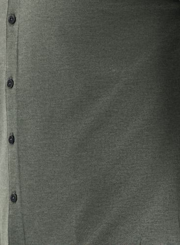 NO EXCESS Shirt Jersey Melange Stretch