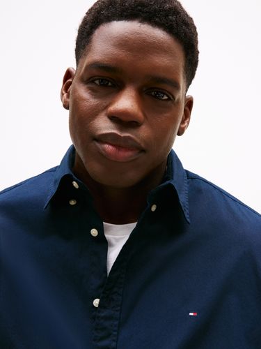 TOMMY HILFIGER BT-FLEX POPLIN SOLID RF SHIRT-B