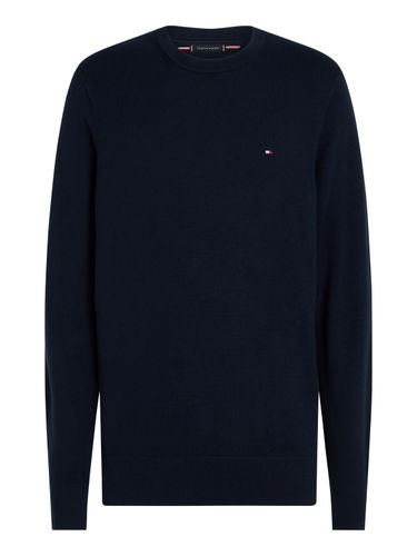 TOMMY HILFIGER PIMA ORG CTN CASHMERE CREW NECK