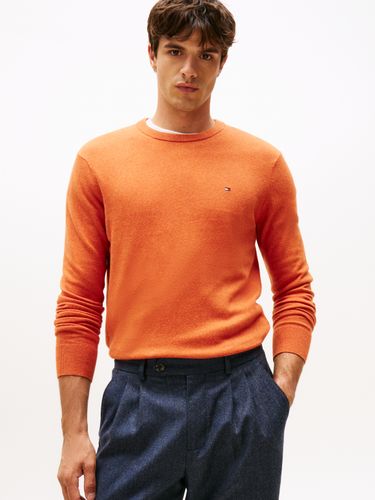 TOMMY HILFIGER PIMA ORG CTN CASHMERE CREW NECK