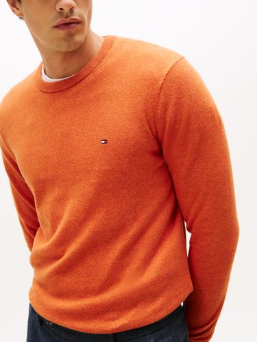 TOMMY HILFIGER PIMA ORG CTN CASHMERE CREW NECK