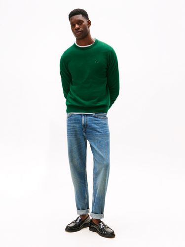TOMMY HILFIGER PIMA ORG CTN CASHMERE CREW NECK