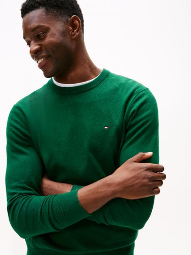 TOMMY HILFIGER PIMA ORG CTN CASHMERE CREW NECK