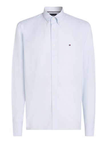 TOMMY HILFIGER FLEX POPLIN MINI PRINT RF SHIRT