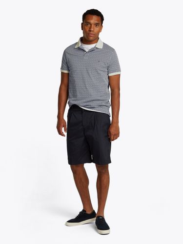 TOMMY HILFIGER INTERLOCK AOP REG POLO