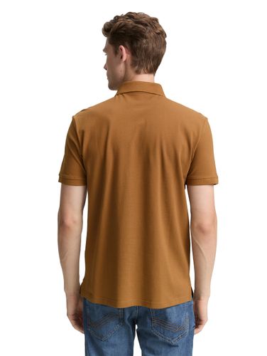 TOM TAILOR Piqué Poloshirt aus Baumwolle