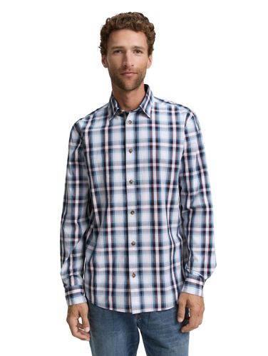 TOM TAILOR Regular Fit Hemd mit Karo-Muster
