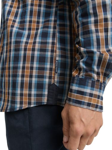 TOM TAILOR Regular Fit Hemd mit Karo-Muster