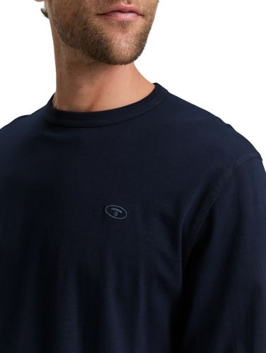 TOM TAILOR Basic Langarmshirt aus Baumwolle