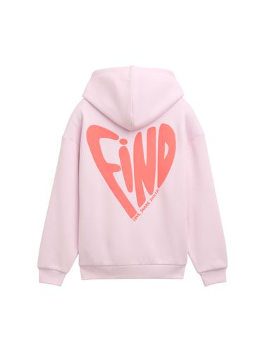 TOM TAILOR Oversize Hoodie Sweatshirt mit Rückenprint