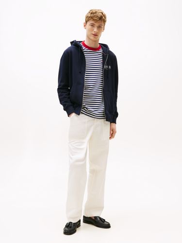 TOMMY HILFIGER HILFIGER STACKED HOODED ZIP TH
