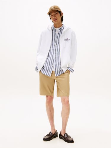 TOMMY HILFIGER HILFIGER STACKED HOODED ZIP TH