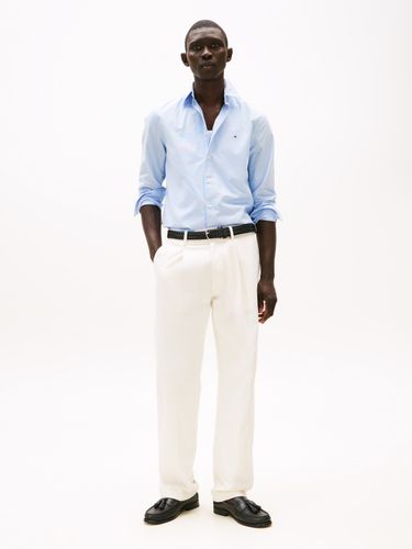TOMMY HILFIGER FLEX POPLIN MINI PRINT RF SHIRT