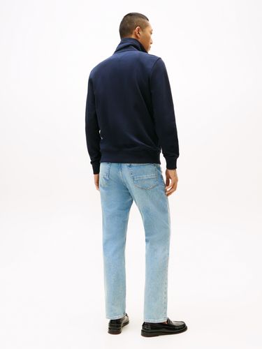 TOMMY HILFIGER ESSENTIAL TERRY ZT STAND COLLAR