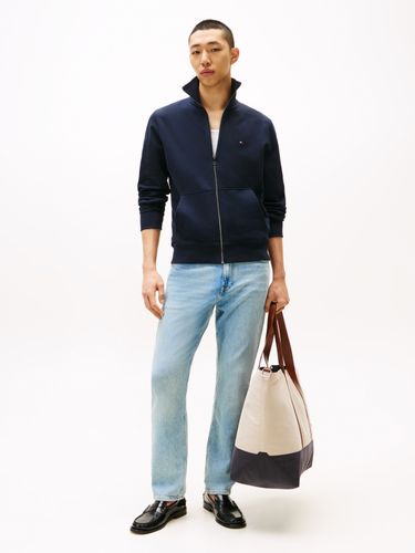 TOMMY HILFIGER ESSENTIAL TERRY ZT STAND COLLAR