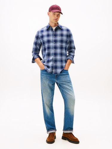 TOMMY HILFIGER SOFT TOUCH BLND CHECKED RF SHIRT