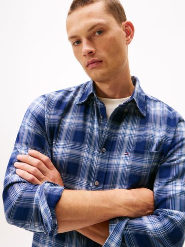 TOMMY HILFIGER SOFT TOUCH BLND CHECKED RF SHIRT