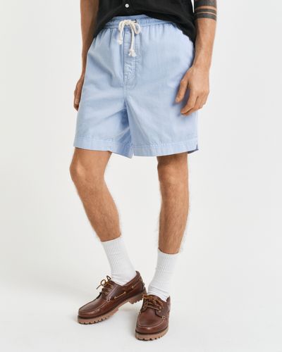 GANT Sunfaded Regular Fit Shorts mit Kordelzug