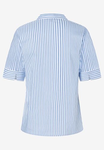 MORE & MORE Streifenbluse hellblau/weiß Sommer-Kollektion