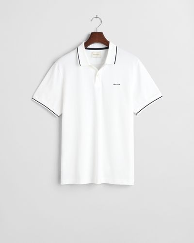 GANT Tipped Piqué Poloshirt L